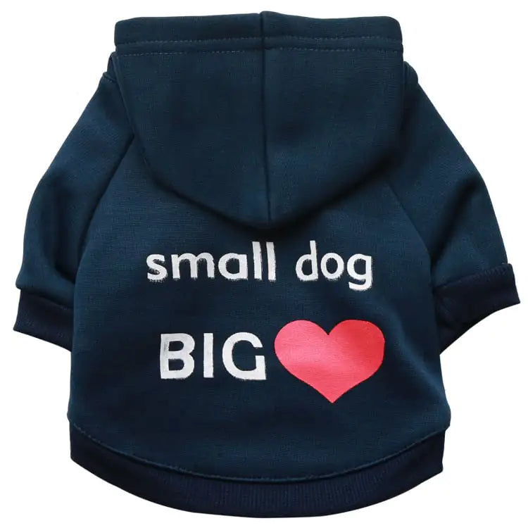 Ropa para perros con estampado de vellón para mascotas