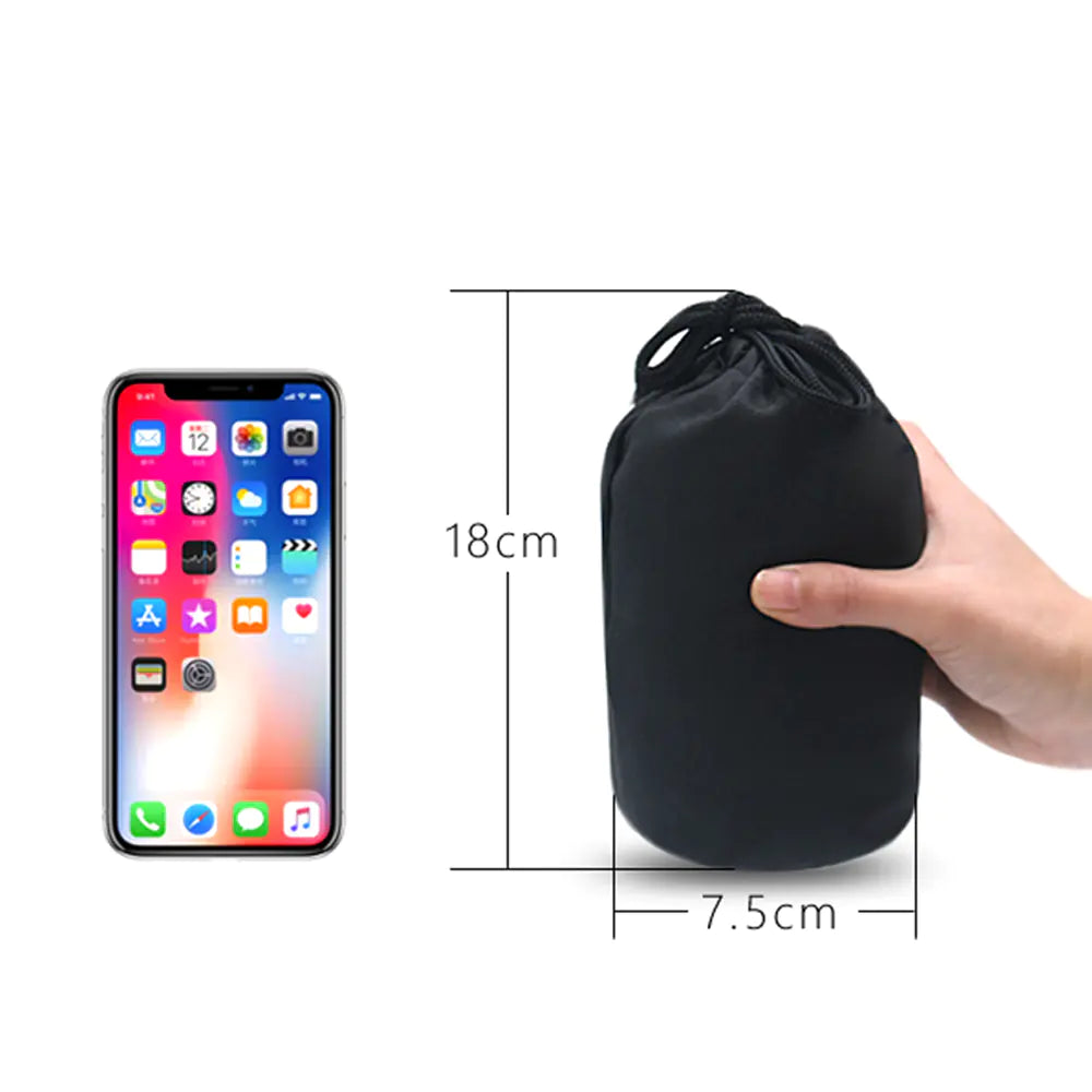 Almohada de viaje para el cuello - Inflable para oficina y avión