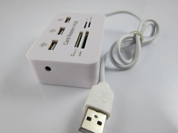 Multifunctional Card Reader and USB 2.0 Hub