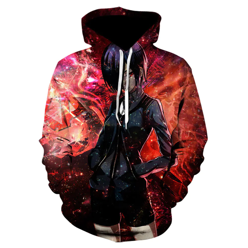 3D Tokyo Ghoul Hoodie for Men