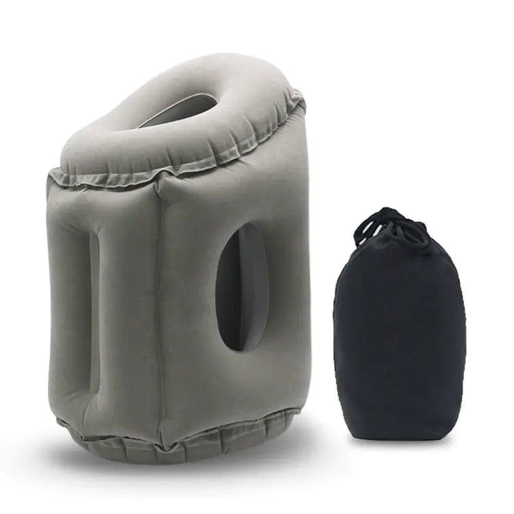 Almohada de viaje para el cuello - Inflable para oficina y avión