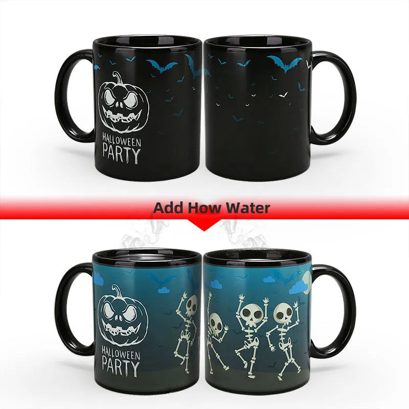 Taza fantasma que cambia de color de Magus