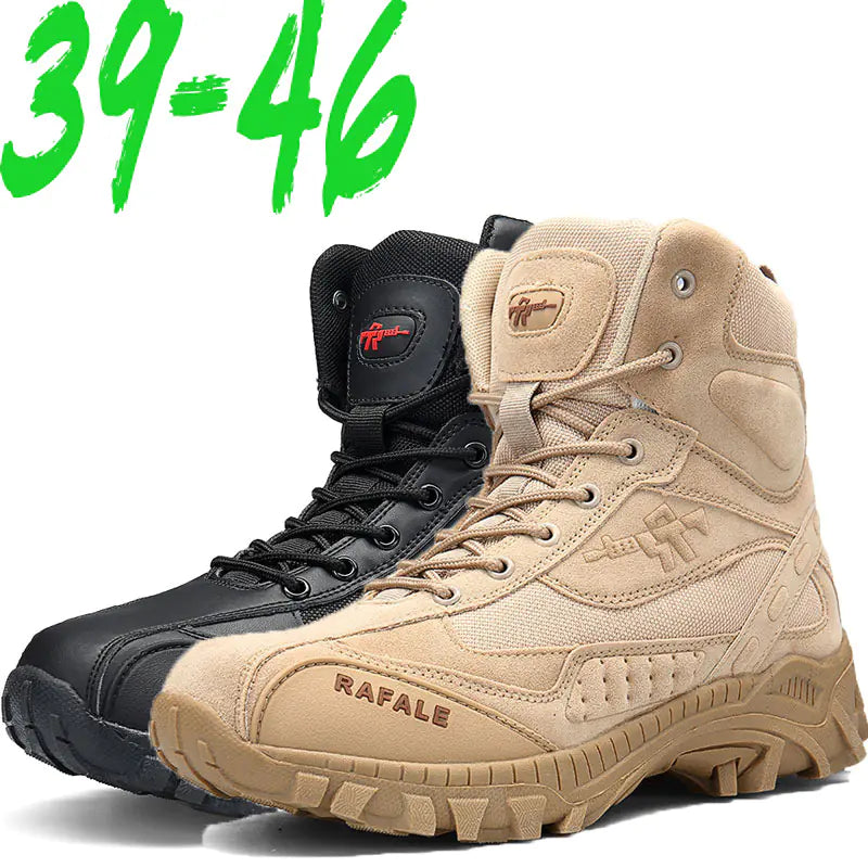 Tactical Desert Army Boots for Summer Outdoor Use