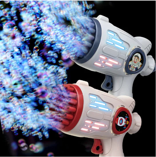 Pistola de burbujas eléctrica automática