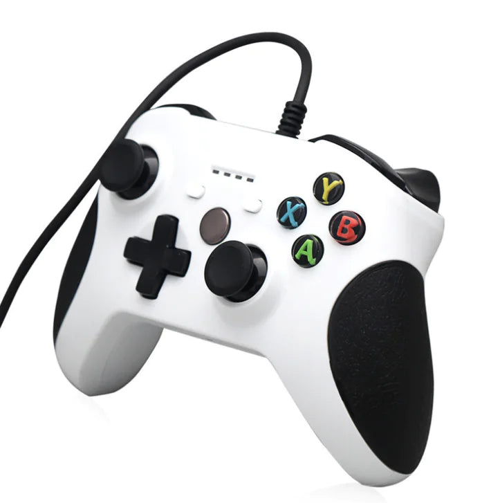 Mando de juego con cable para Xbox One con doble vibración