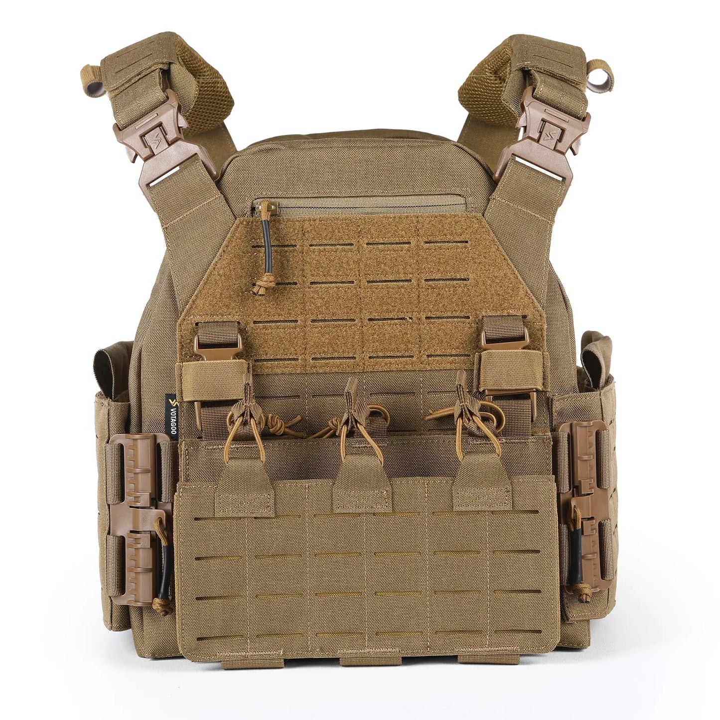 Chaleco Táctico VOTAGOO GEAR de Liberación Rápida Ligero Ajustable y Transpirable para Airsoft