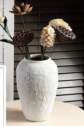 Florero de cerámica minimalista