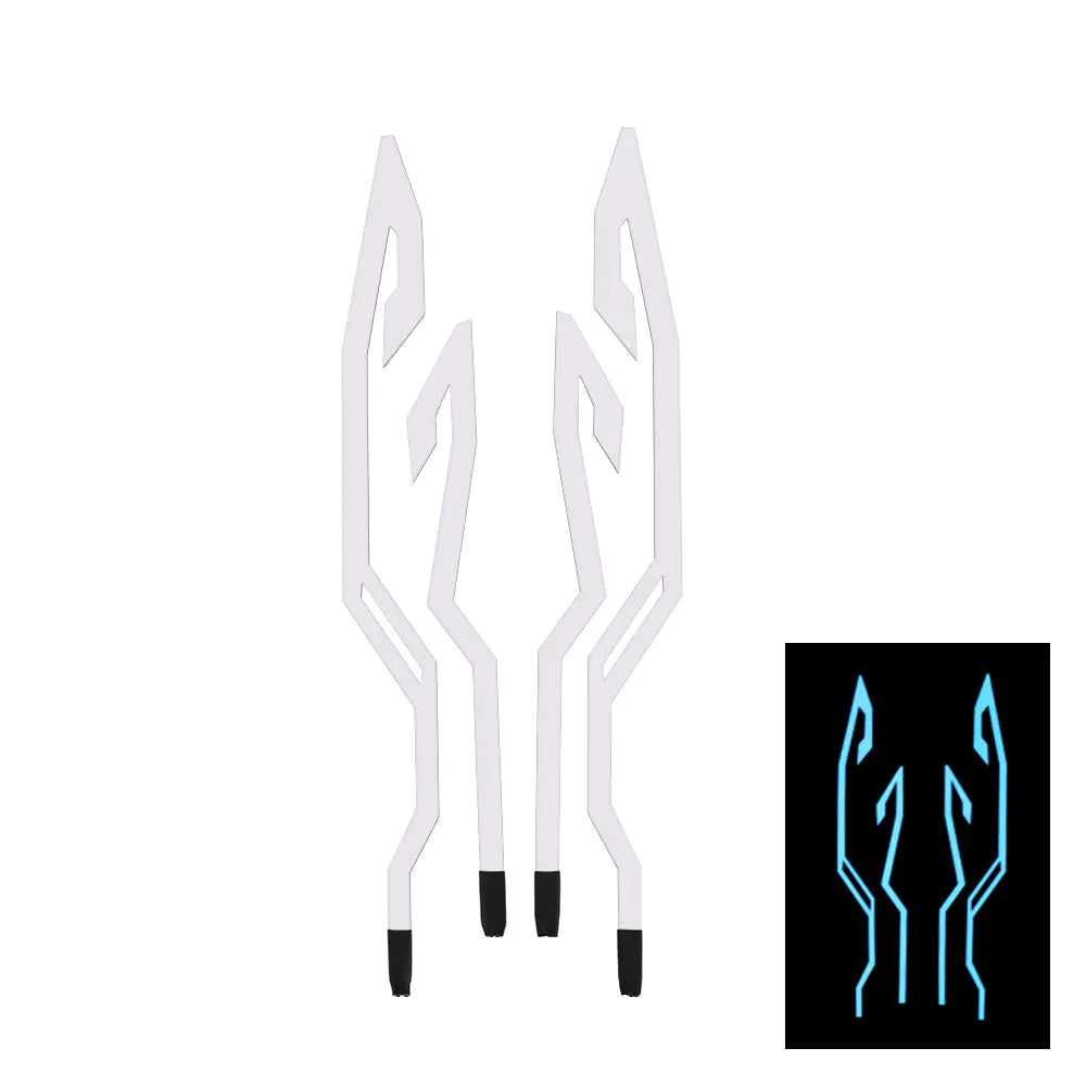 Tira de luces LED para casco de motocicleta