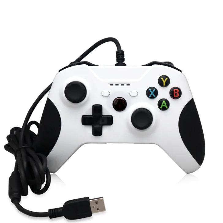 Mando de juego con cable para Xbox One con doble vibración