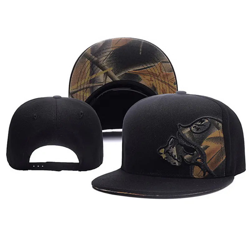 Gorra de hip-hop con bordados