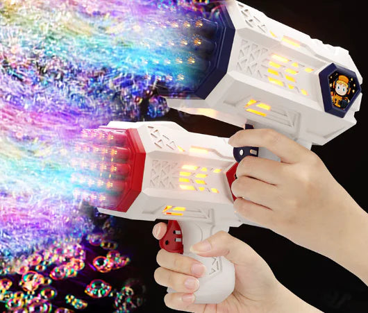 Pistola de burbujas eléctrica automática