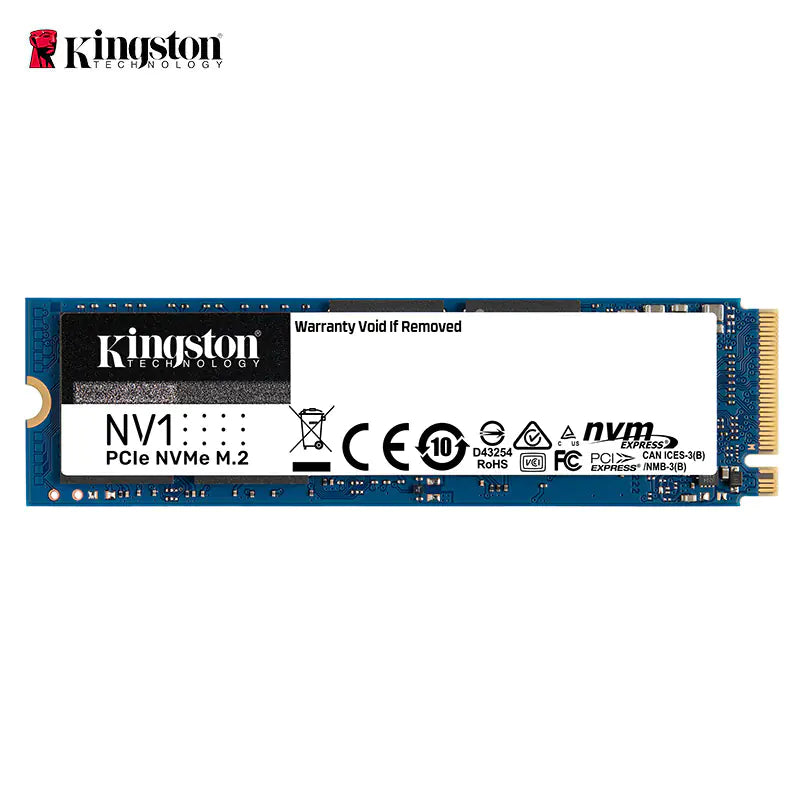 Unidad SSD M.2 NVMe Kingston serie NV2 de 500 GB (PCIe 4.0 x4)