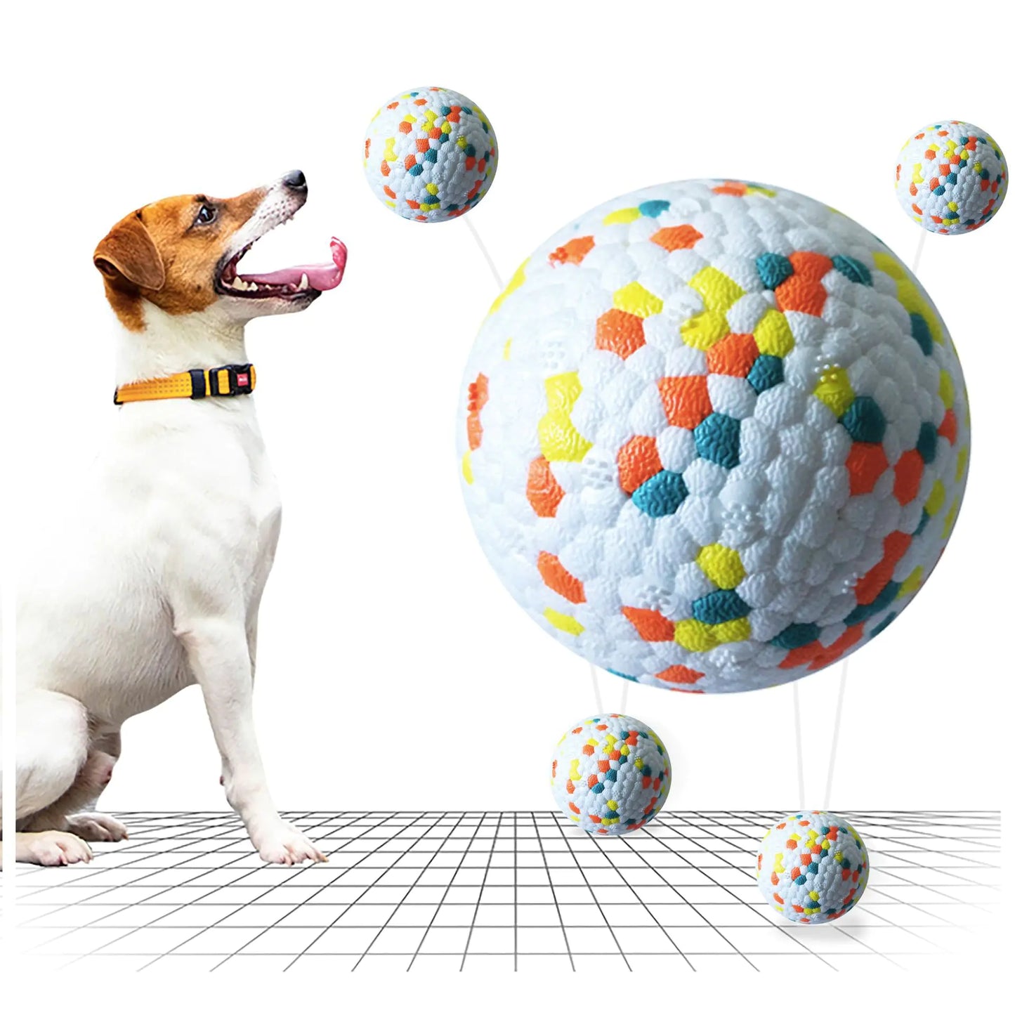 Juguete interactivo de pelota molar para perros y mascotas