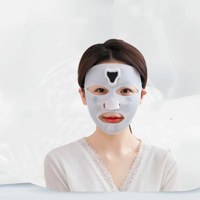 Mascarilla facial masajeadora EMS