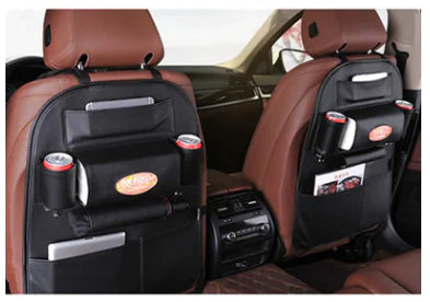 Bolsa de almacenamiento para asiento de coche con bolsillos