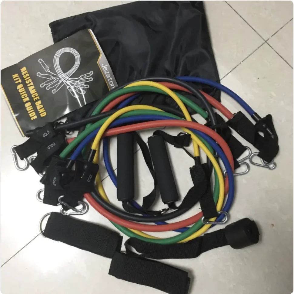 Bandas de resistencia de látex para yoga y estiramientos