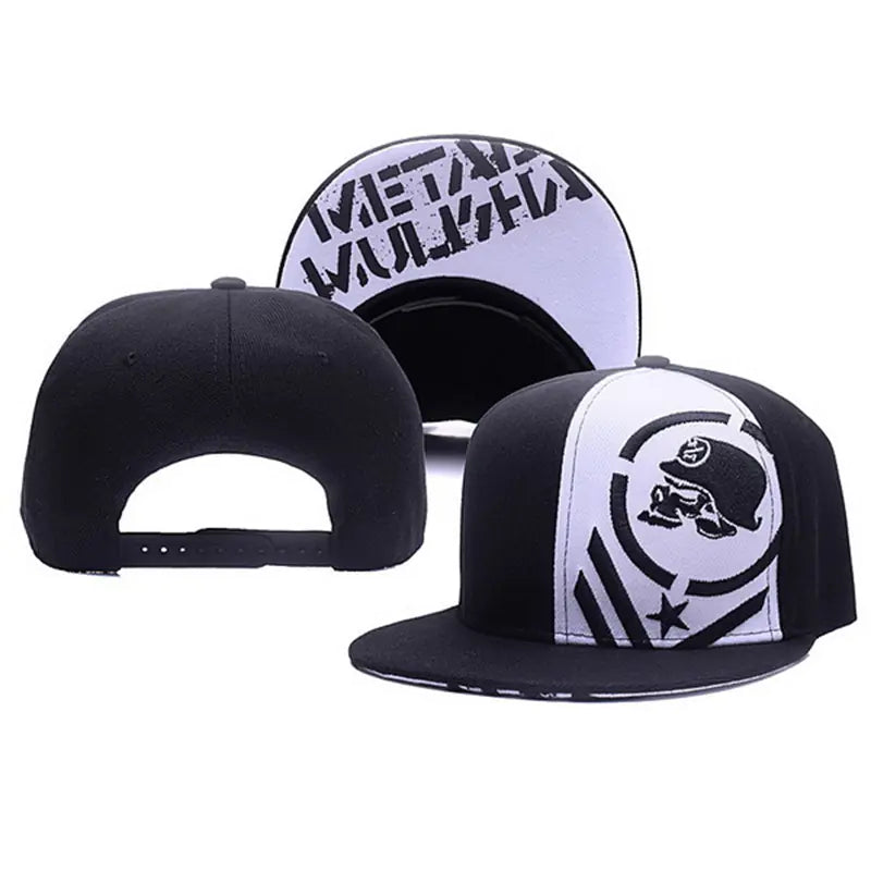 Gorra de hip-hop con bordados