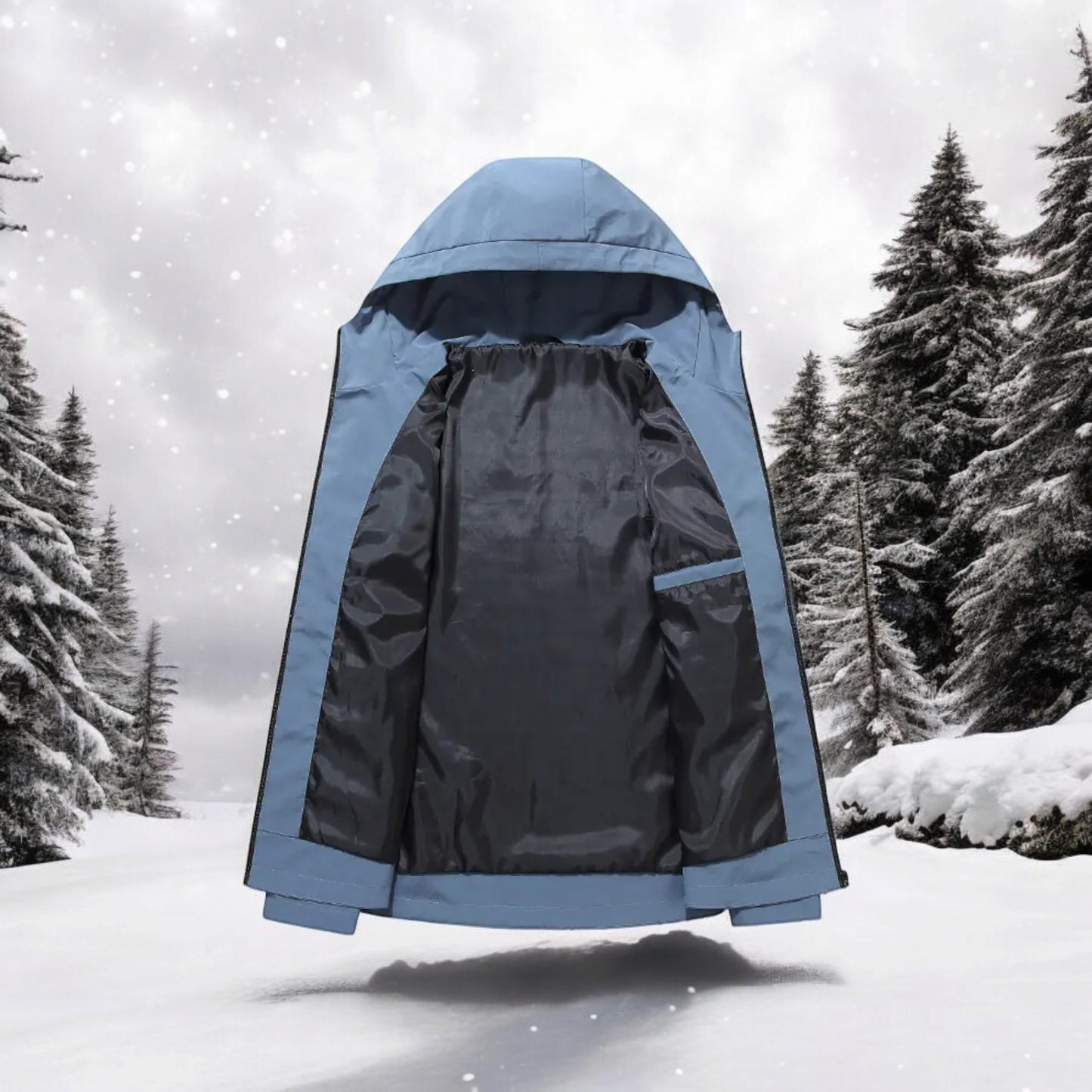 Men's Casual Lightweight Hooded Jacket for Spring/Fall