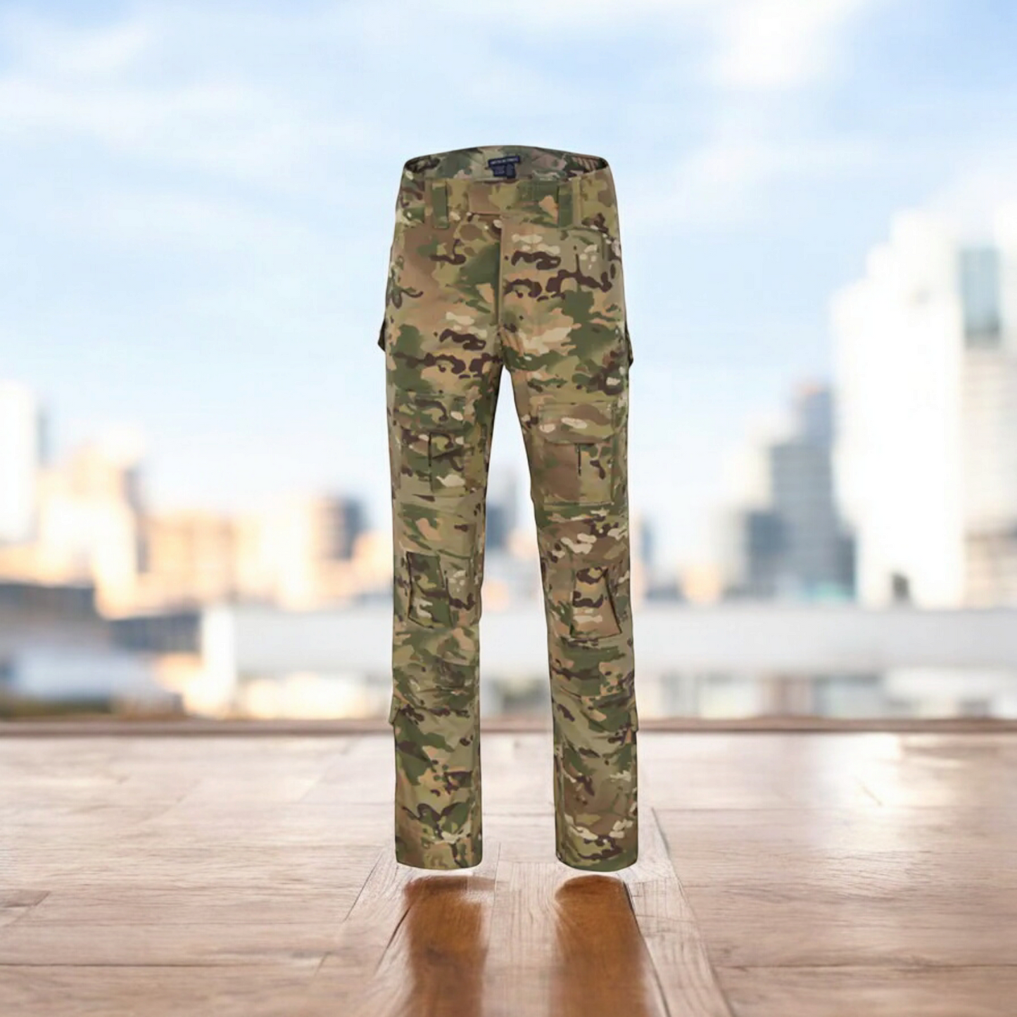 Wolf Camouflage Tactical Frog Pants for Outdoor Training