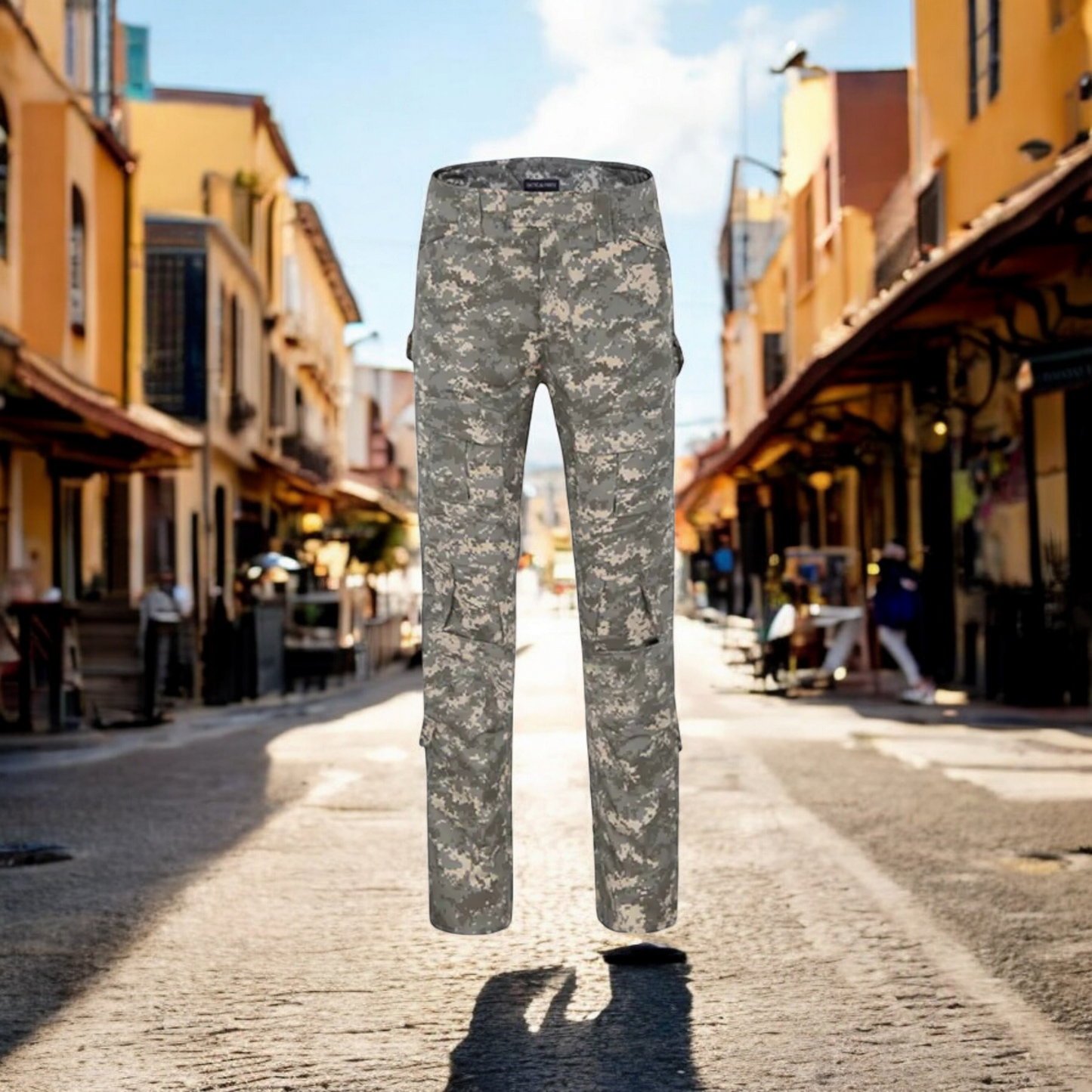 Wolf Camouflage Tactical Frog Pants for Outdoor Training