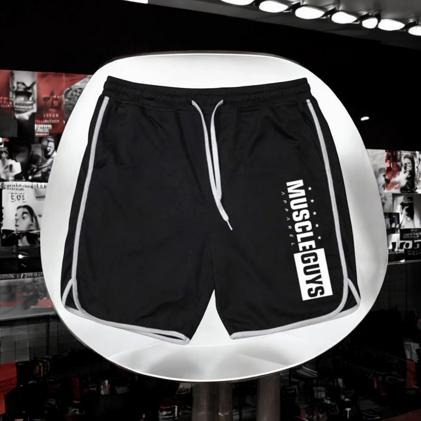 Men's Quick-Drying Breathable Mesh Fitness Shorts
