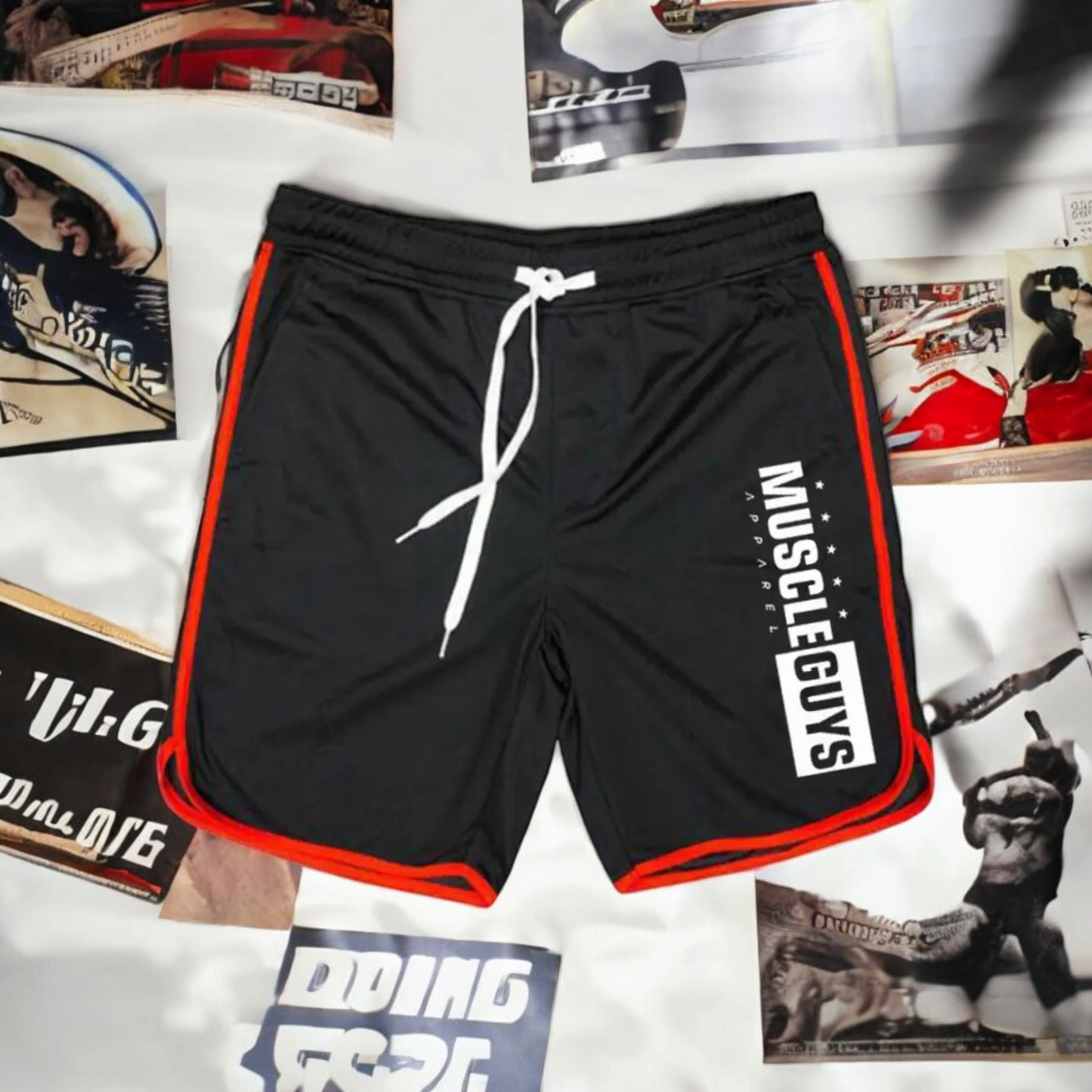 Men's Quick-Drying Breathable Mesh Fitness Shorts