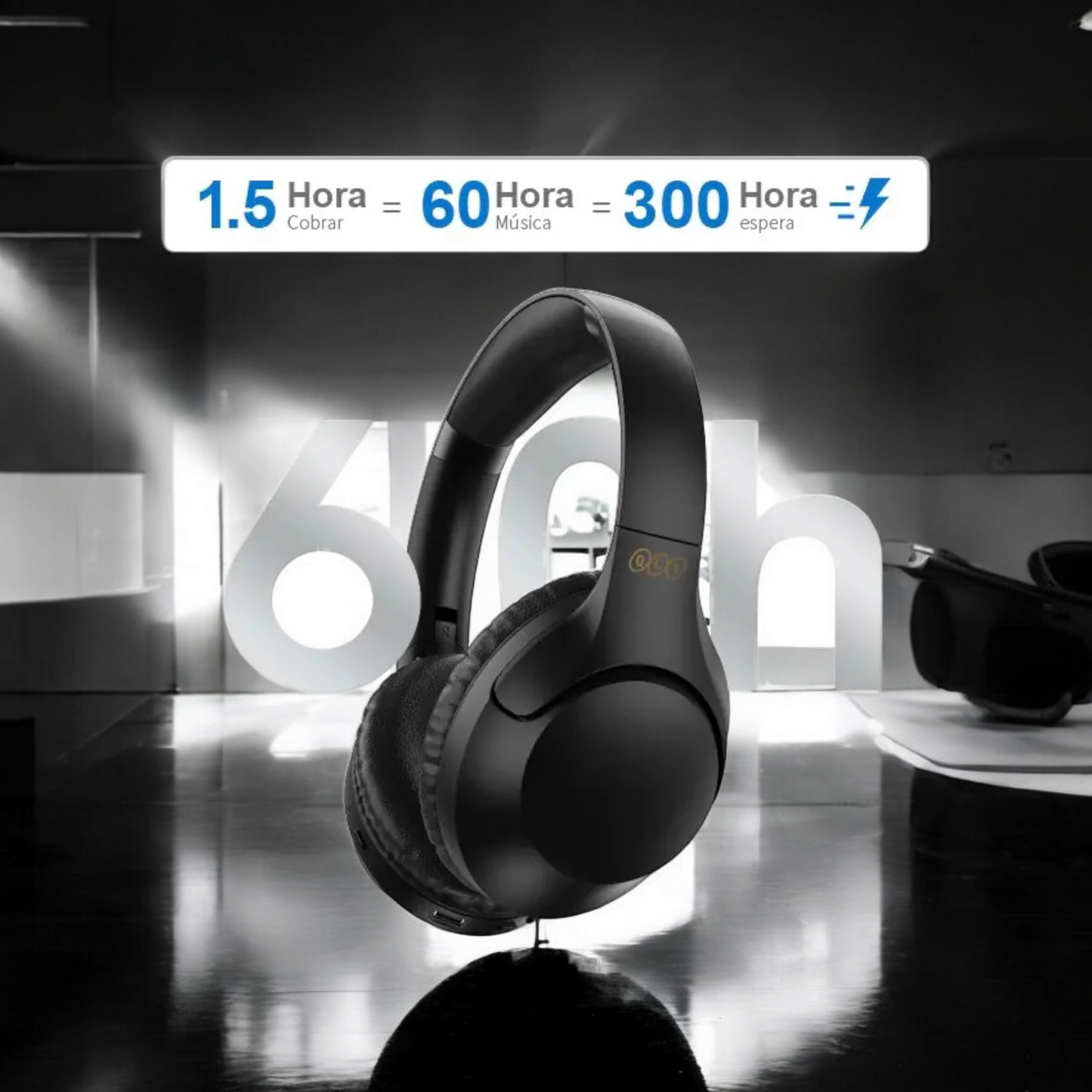 QCY H2 Wireless Headphones with HiFi Stereo Sound