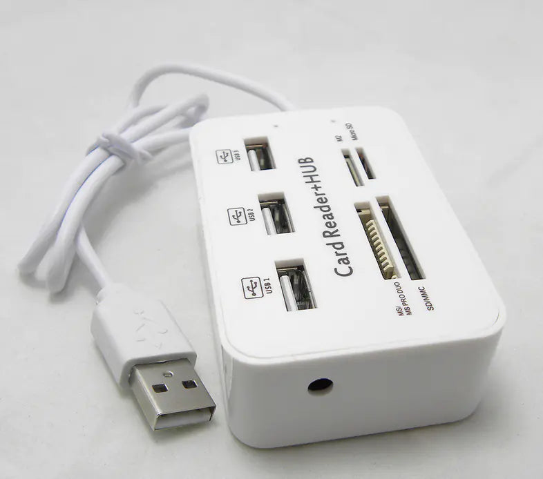 Multifunctional Card Reader and USB 2.0 Hub