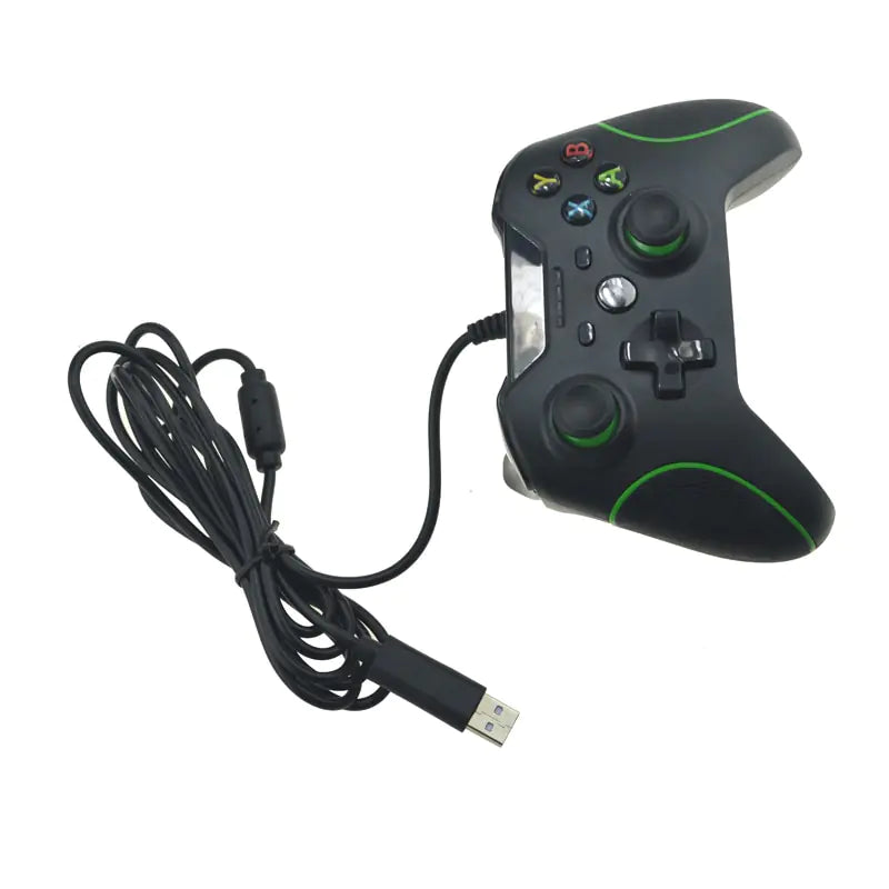 Mando de juego con cable para Xbox One con doble vibración