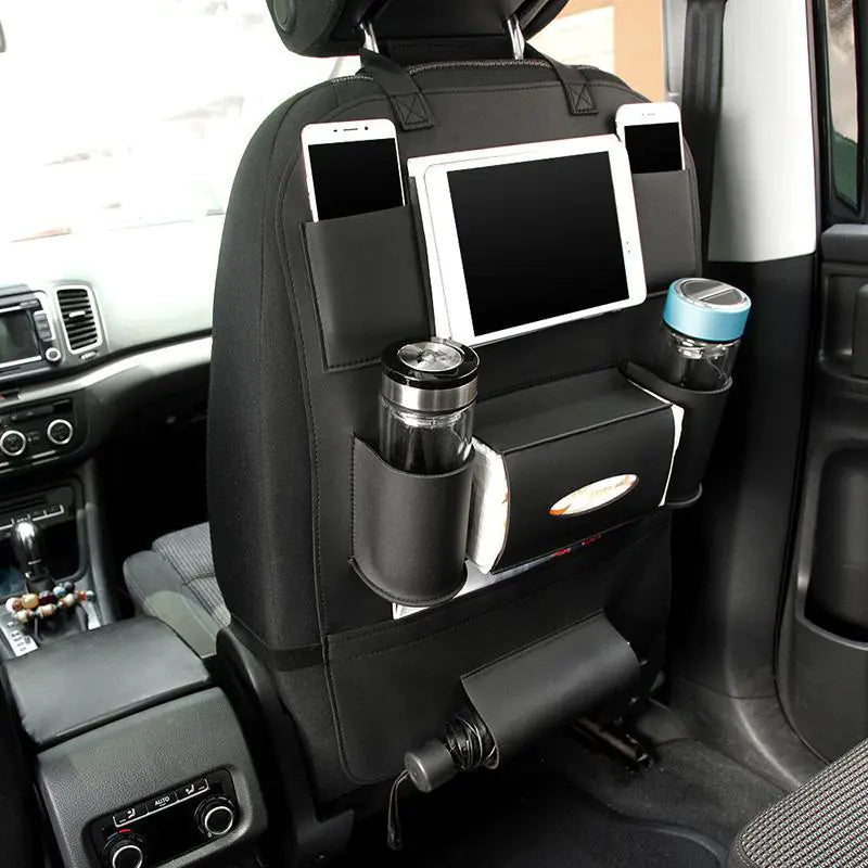 Bolsa de almacenamiento para asiento de coche con bolsillos
