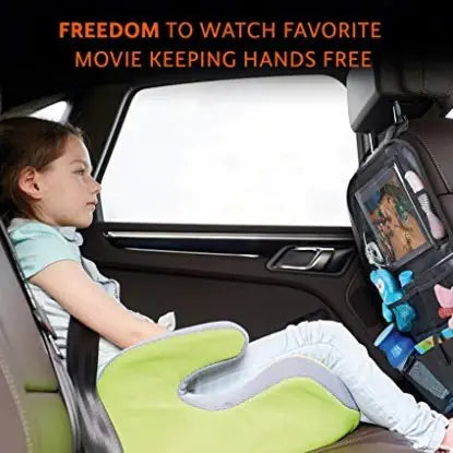 Organizador para asiento trasero de coche con soporte para iPad