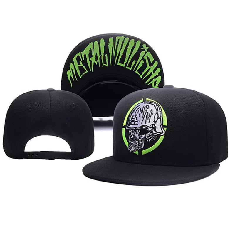 Gorra de hip-hop con bordados