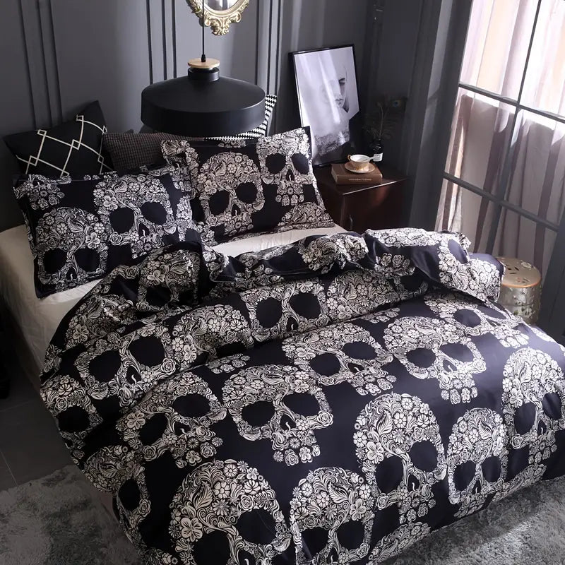 Double-sided Flower Duvet Cover Set (2/3pcs)