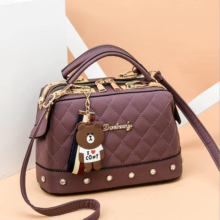 Bolso bandolera pequeño de estilo coreano para mujer