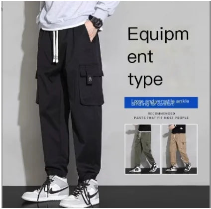 Pantalones cargo oversize virales para hombre