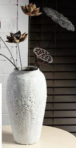 Florero de cerámica minimalista