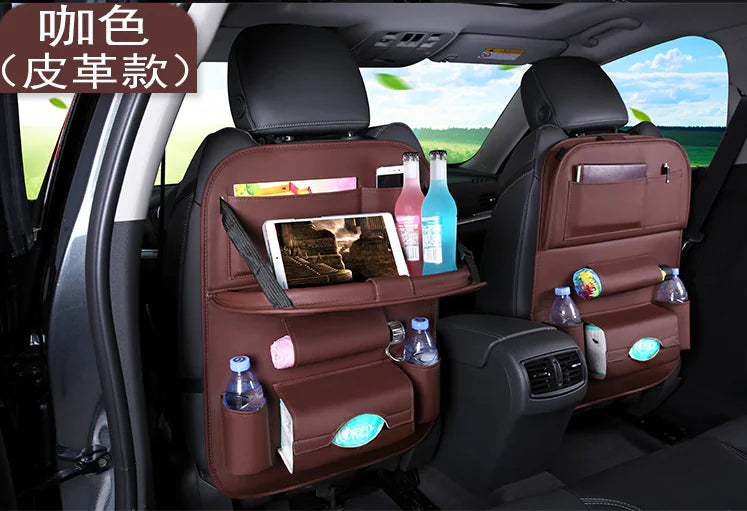 Bolsa de almacenamiento organizadora para el espaldar del asiento del automóvil