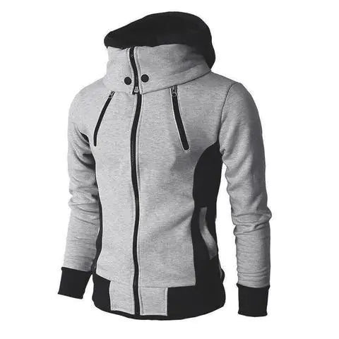 Men's Slim Fit Hoodie Jacket - Casual Sports Cardigan