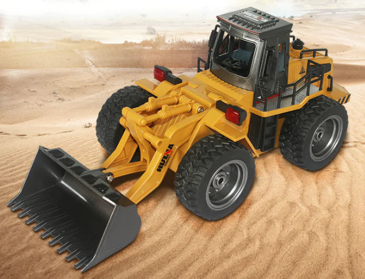 Excavadora RC de 15 canales, vehículo de construcción 2.4G