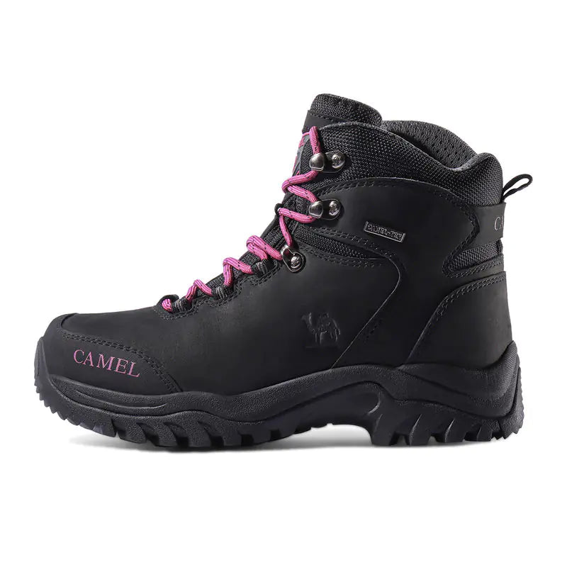 Botas altas de senderismo impermeables para hombre - Camel Brand