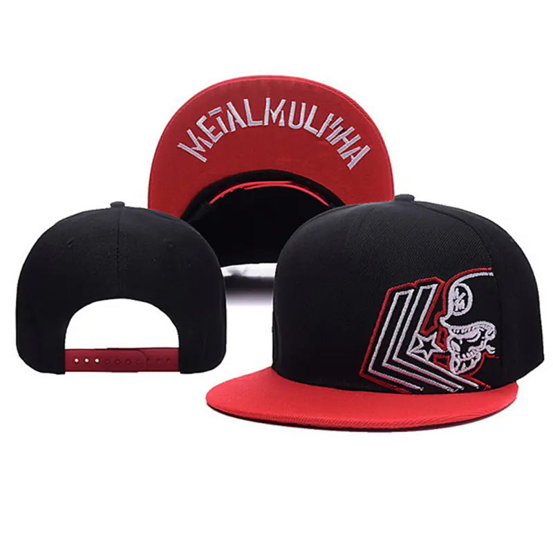 Gorra de hip-hop con bordados