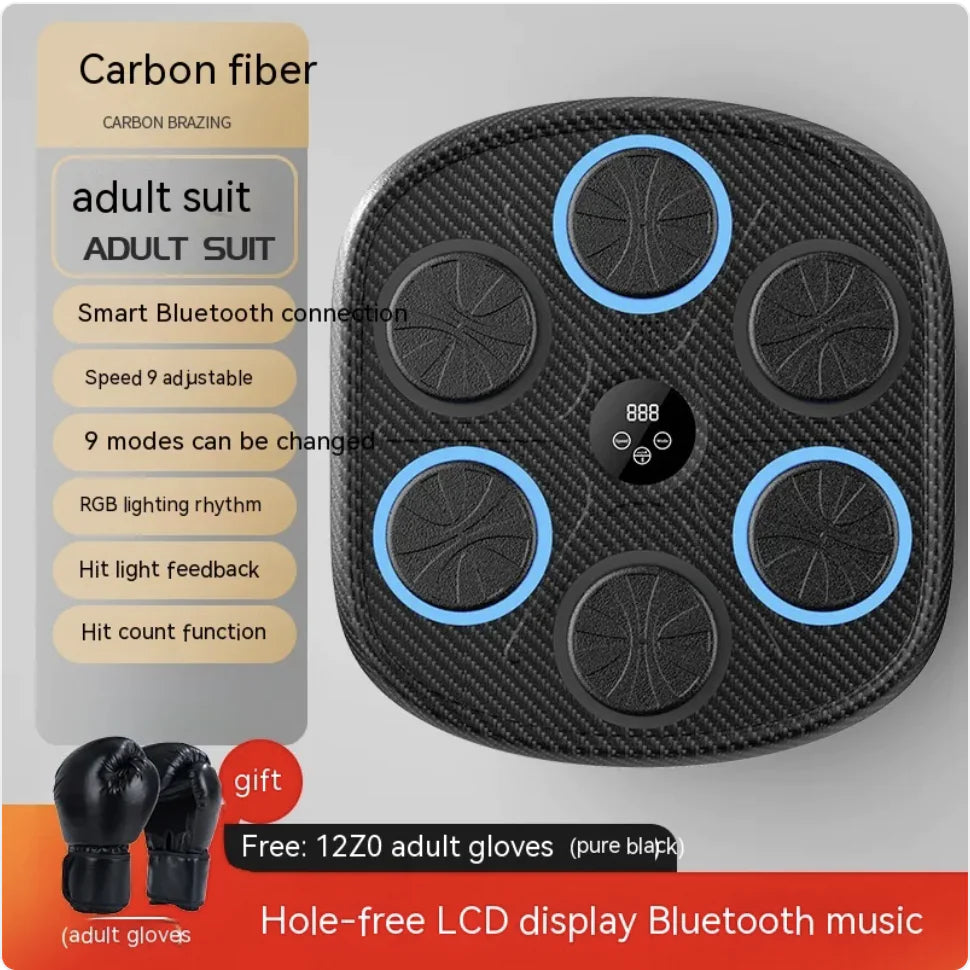 Objetivo de entrenamiento musical para boxear