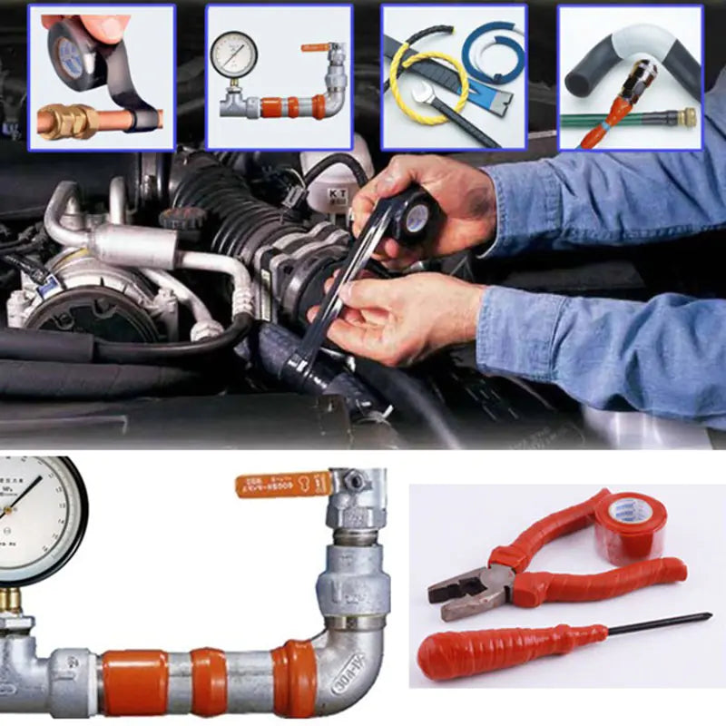 Cinta aislante impermeable de silicona autoadhesiva 3m