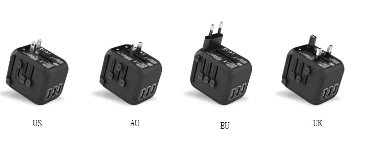 Adaptador de enchufe de viaje para uso internacional