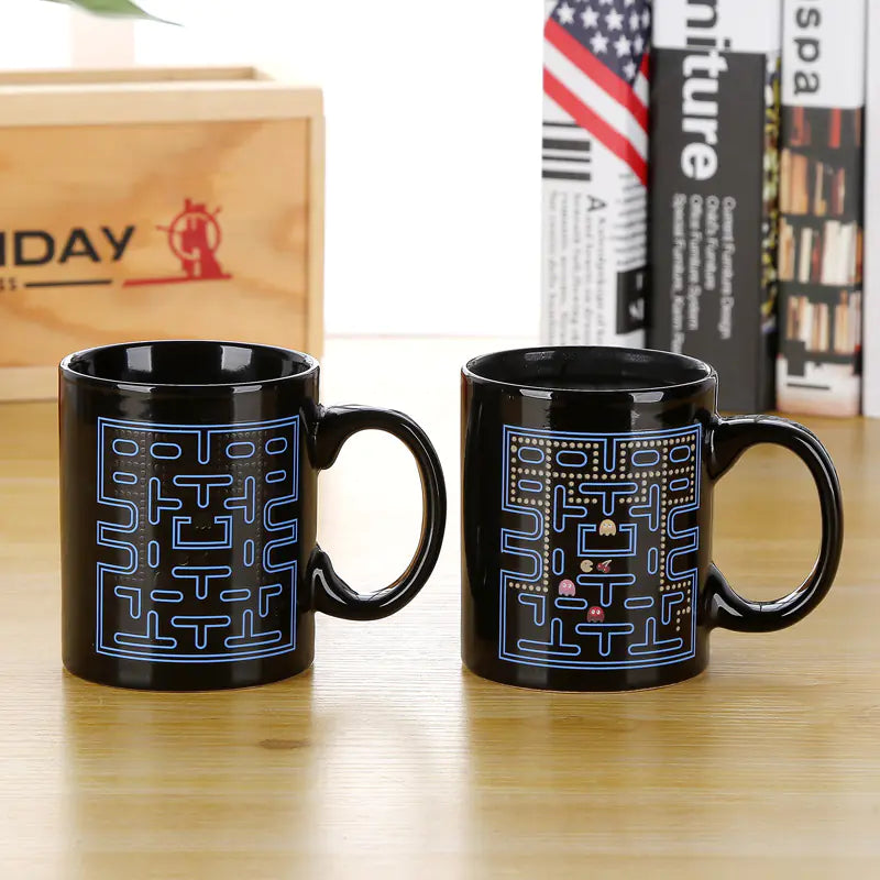 Taza de de video juegos que cambia de color