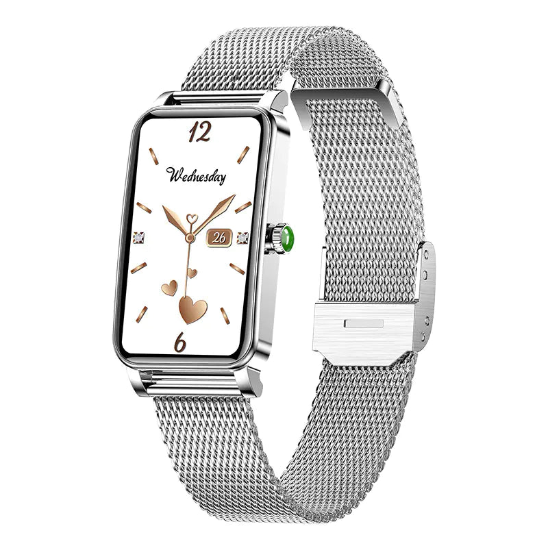 Reloj deportivo con pulsera inteligente Bluetooth para mujer