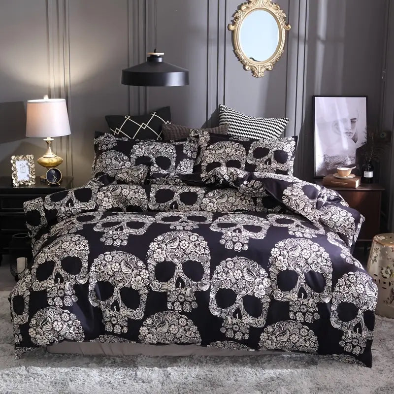 Double-sided Flower Duvet Cover Set (2/3pcs)