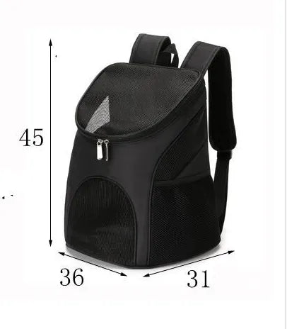 Transportín portátil de malla plegable para mascotas