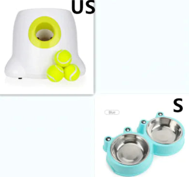 Lanzador automático de pelotas para perros