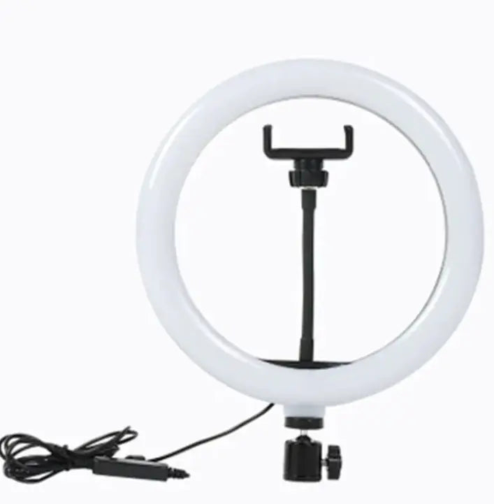 Trípode con anillo de luz LED